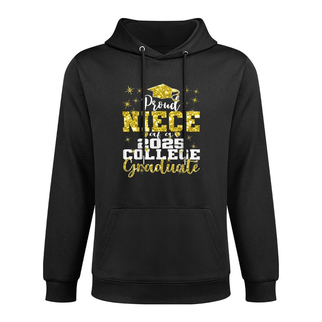 Proud Niece of 2025 College Graduate Family 25 Graduation Colorfast Hoodie