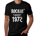 Rockin Since 1972 50th Birthday 50 Years Old Hard Rock  Lightweight T-Shirt