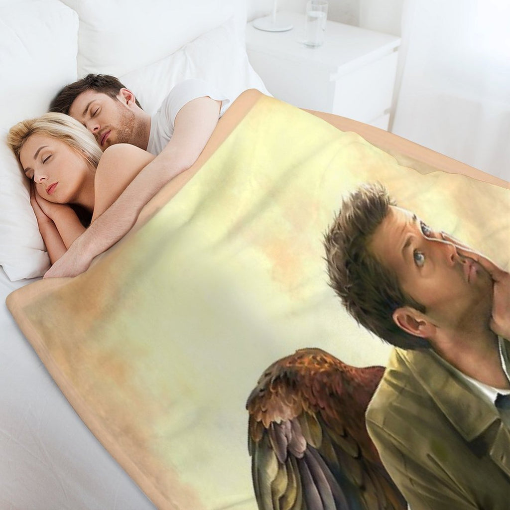 Castiel Renaissance Style Wrinkle-free Throw Blanket