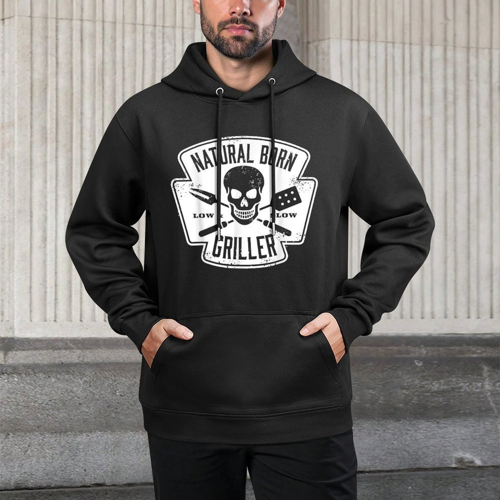 Natural Born Griller T-shirt (father Bdays) Unisex Design Hoodie
