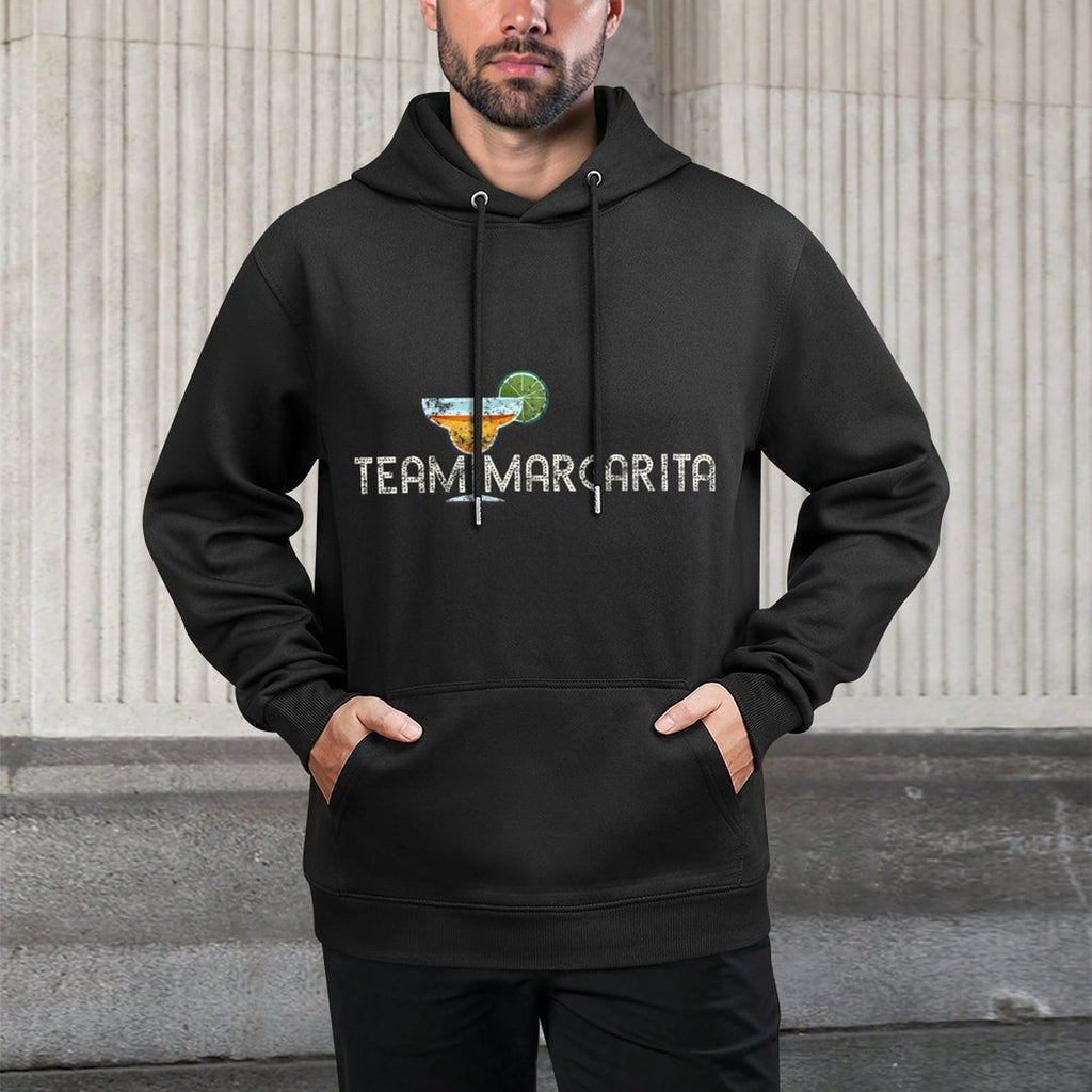 Team Margarita Glass Funny Drinking Margaritas Tshirt Gift All-Day Comfort Hoodie