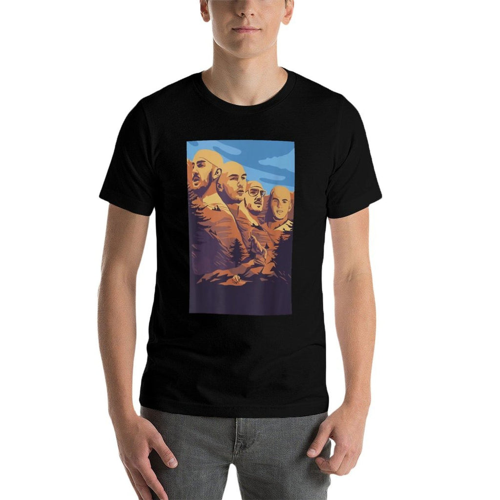 Alex Face Caruso Mount Rushmore Funny Meme Basketball  Polyester Blend T-Shirt