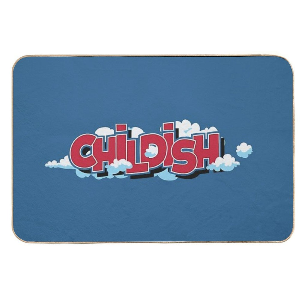 TGFbro - Childish (Theme Park)  Fade-Resistant Bath Mat