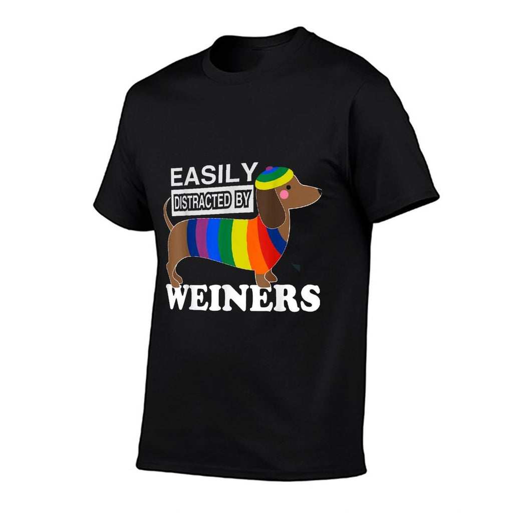 Rainbow LGBT Love Weiners Dogs Love Funny Gay Man Pride Fun  Versatile T-Shirt