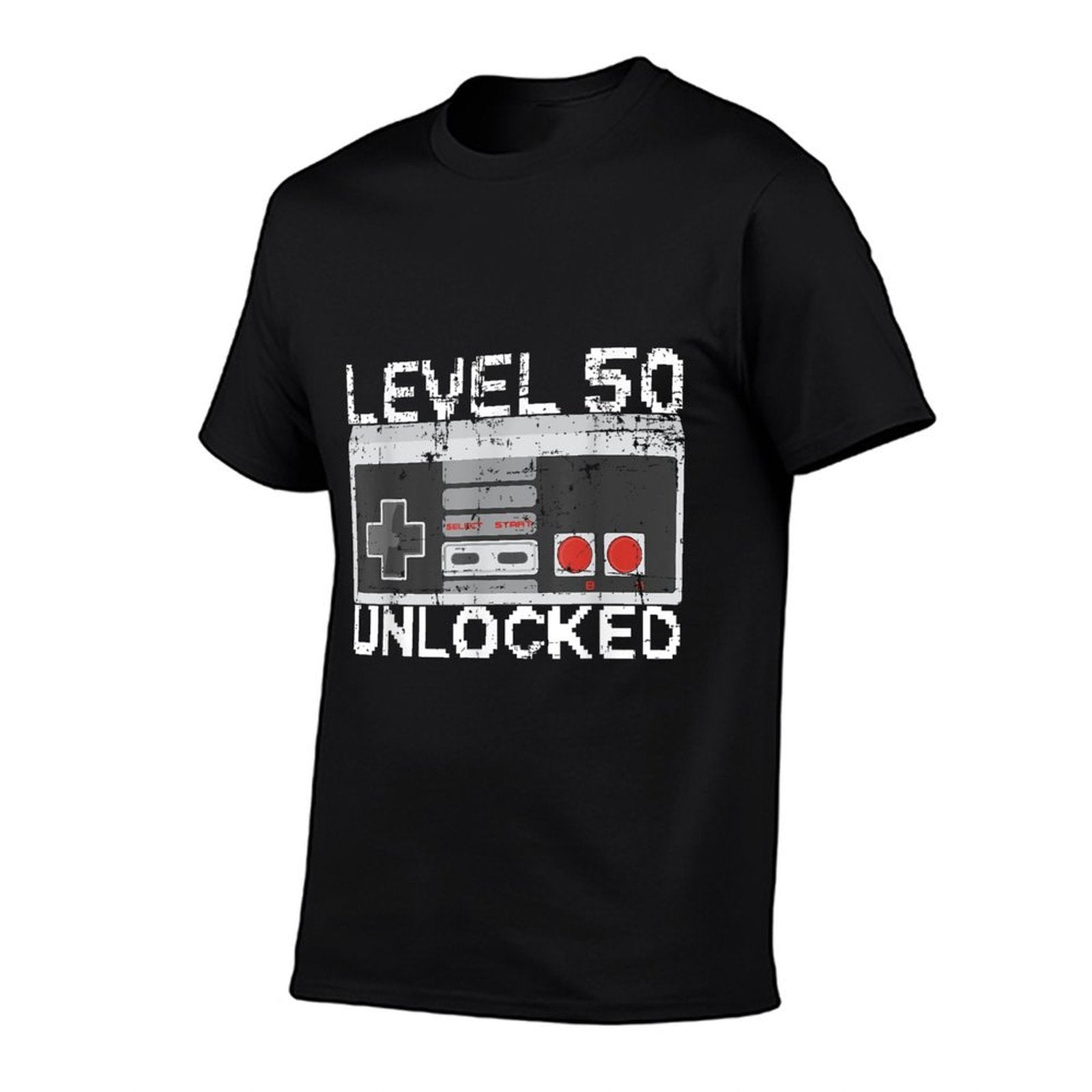 Level 50 Unlocked 50th Birthday 50 Years Old  Trendy Pattern T-Shirt
