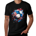 Soccer Football USA Soccer Gift  Stretchy T-Shirt