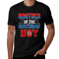 Spider Web Birthday Party Brother of The Birthday Boy  Stretchy T-Shirt