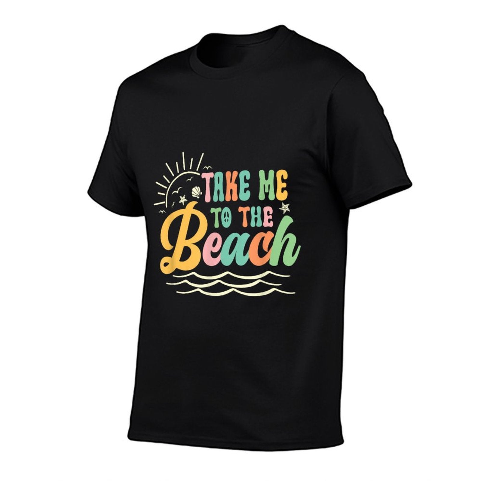 Sun Sea Summer Vacation Take Me to The Beach  Wrinkle-resistant T-Shirt