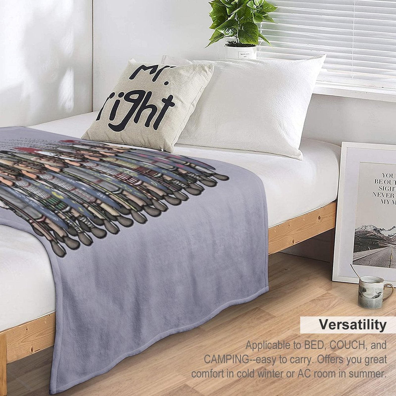 Late Roman Infantry Multi-functional Throw Blanket