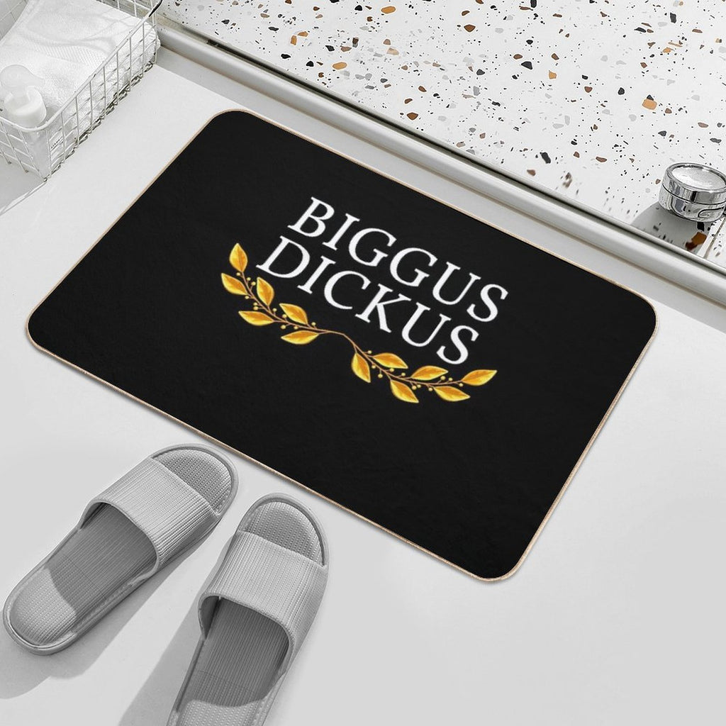 Biggus Dickus  Toxin-Free Bath Mat