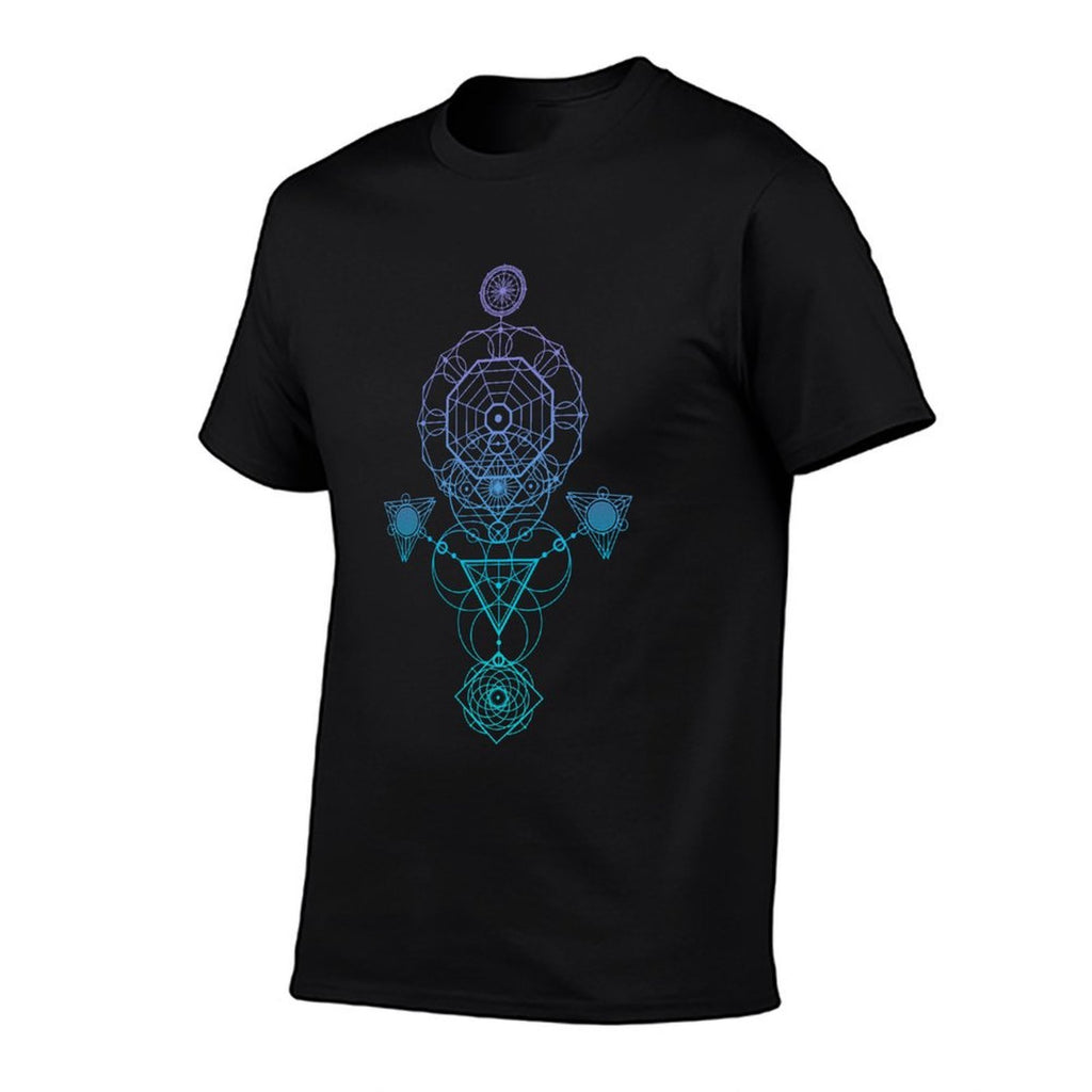 Starseed Activation Sacred Geometry  Lightweight T-Shirt
