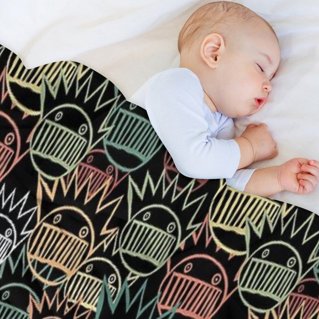 Boognish Pattern Comfort Throw Blanket