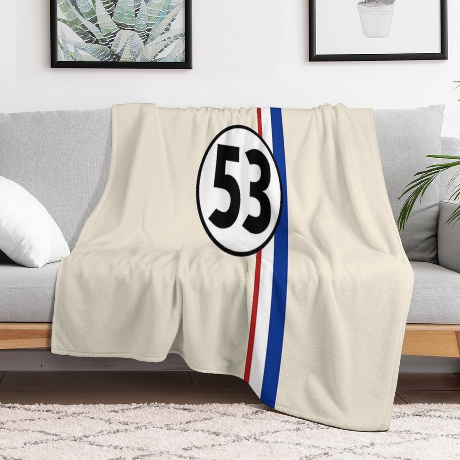 The Love Bug Wrinkle-free Throw Blanket