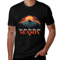 Hoa Hoa Hoa Hoa Hoa Cozy Season Twilight Lover Pine Forest  Trendy Pattern T-Shirt