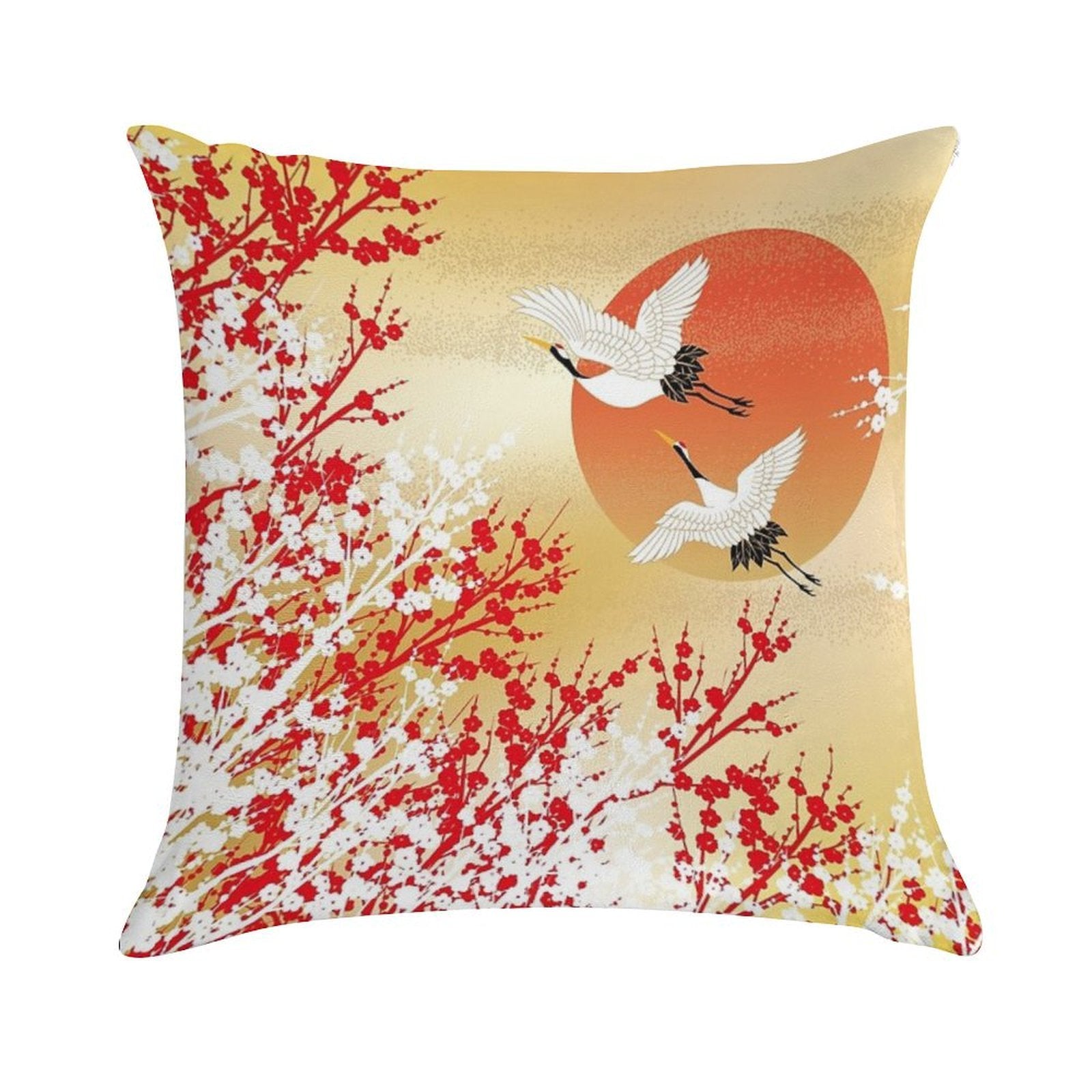 Japan 2 Soft Shrink-Resistant Throw Pillow