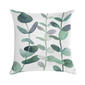 Watercolor, Eucalyptus, Leaves, Botanical, Painting, Green Soft Bedroom Essential Throw Pillow