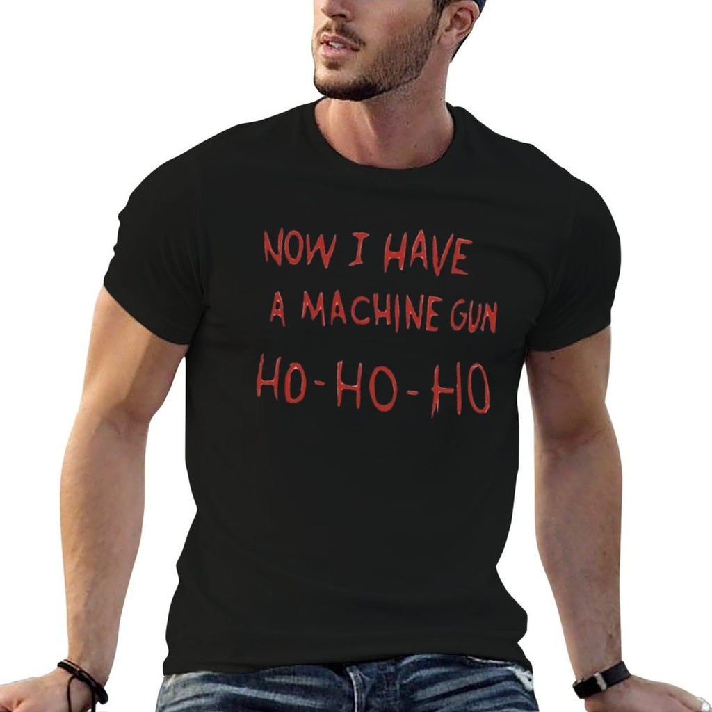 Die Hard Christmas Sweater, Now I Have A Machine Gun Ho Ho Ho, Die Hard Is A Christmas Movie, Christmas Scene, This Girl Loves C  Moisture-wicking T-Shirt
