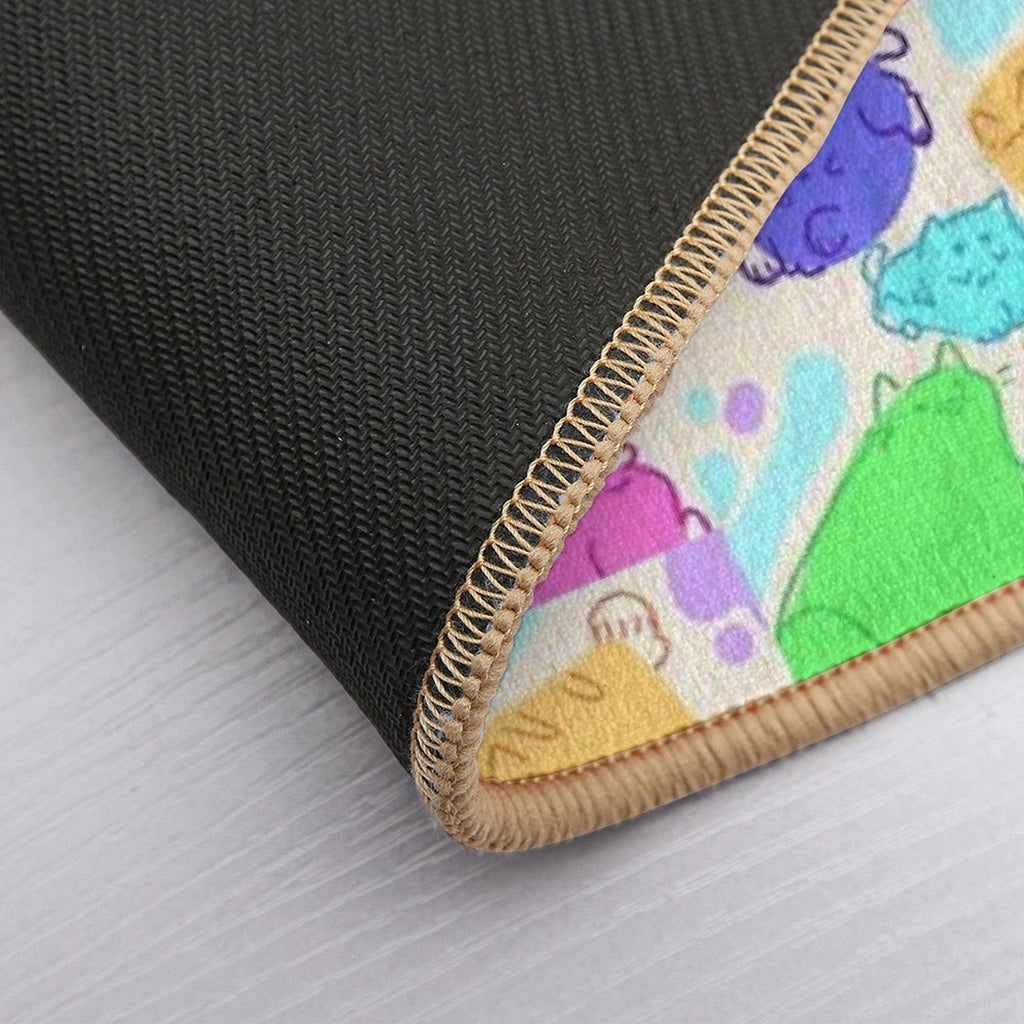 Crazy Cats  Easy To Clean Bath Mat