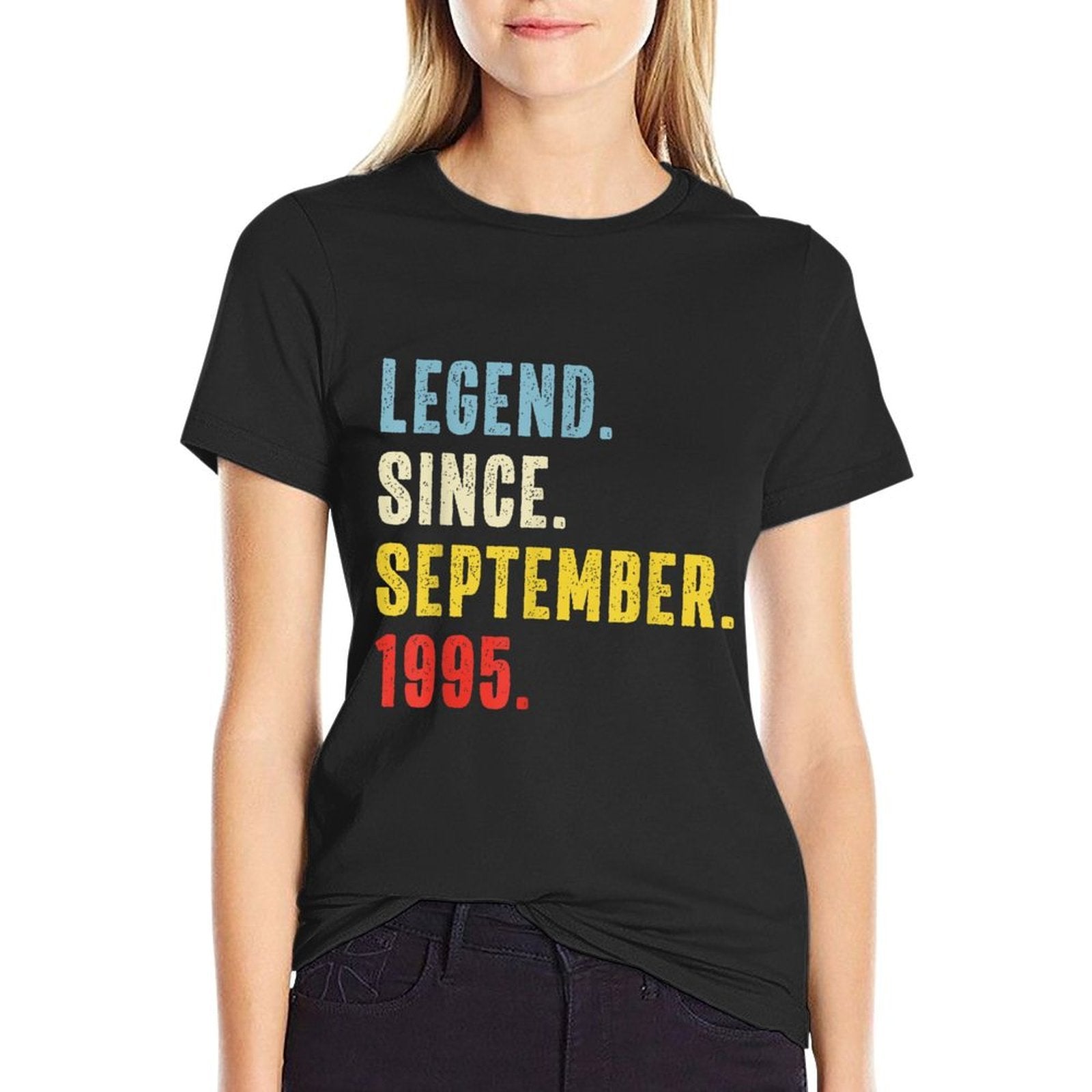 30 Year Old Legend Since September 1995 Retro 30th Birthday  Soft T-Shirt