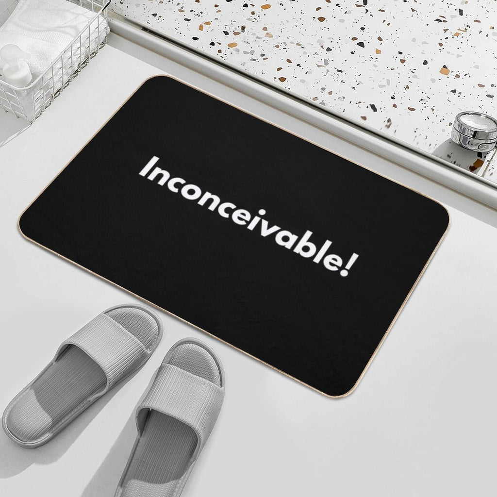 Inconceivable!  Slip-Resistant Bath Mat