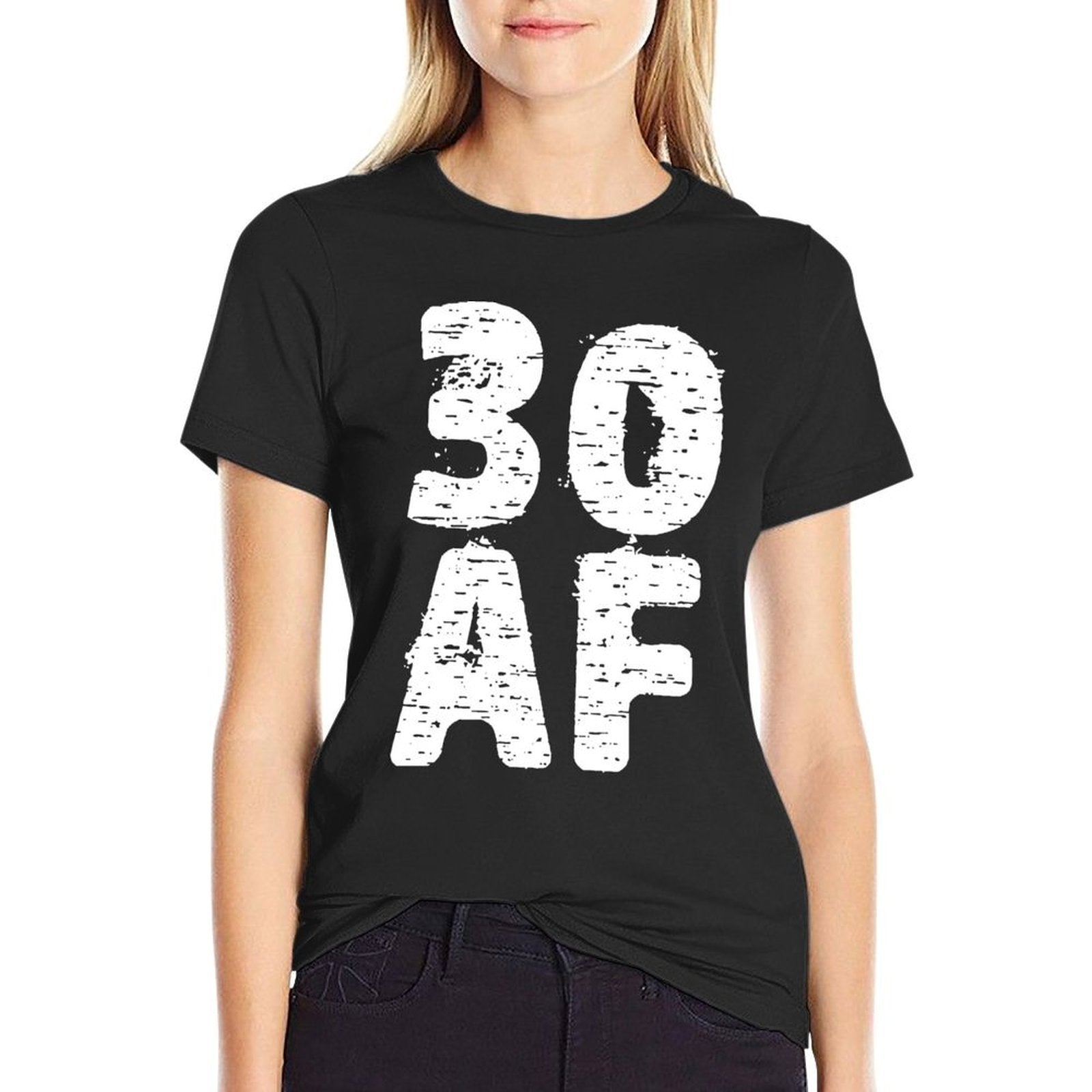 30 AF Great Dirty Thirty Anniversary Birthday Gift  Slim-fit Cut T-Shirt
