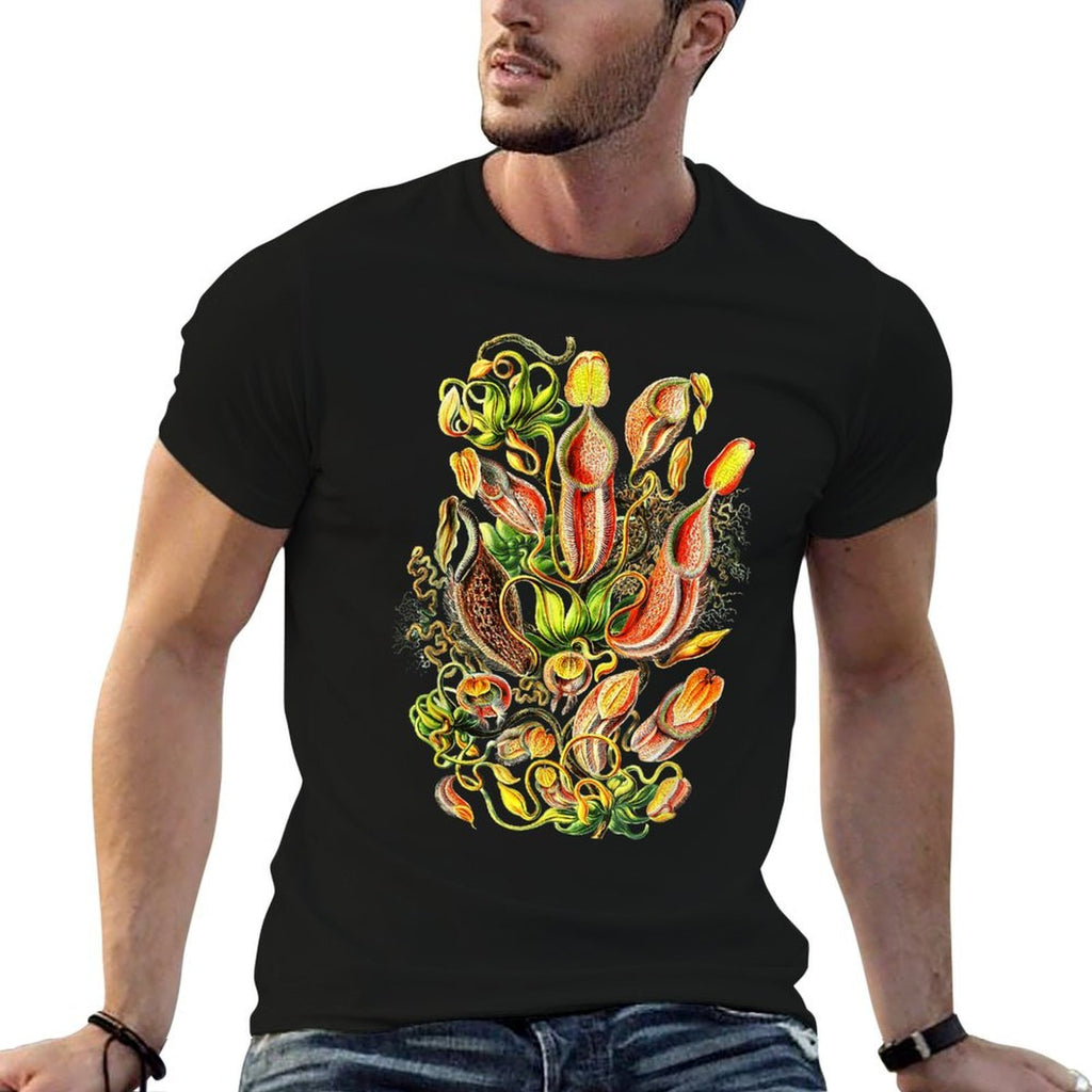 Carnivorous Plant Vintage Botanical Pitcher Plants  Soft T-Shirt