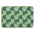 Seamlees Monstera  Nature's Bounty  Easy Maintenance Bath Mat