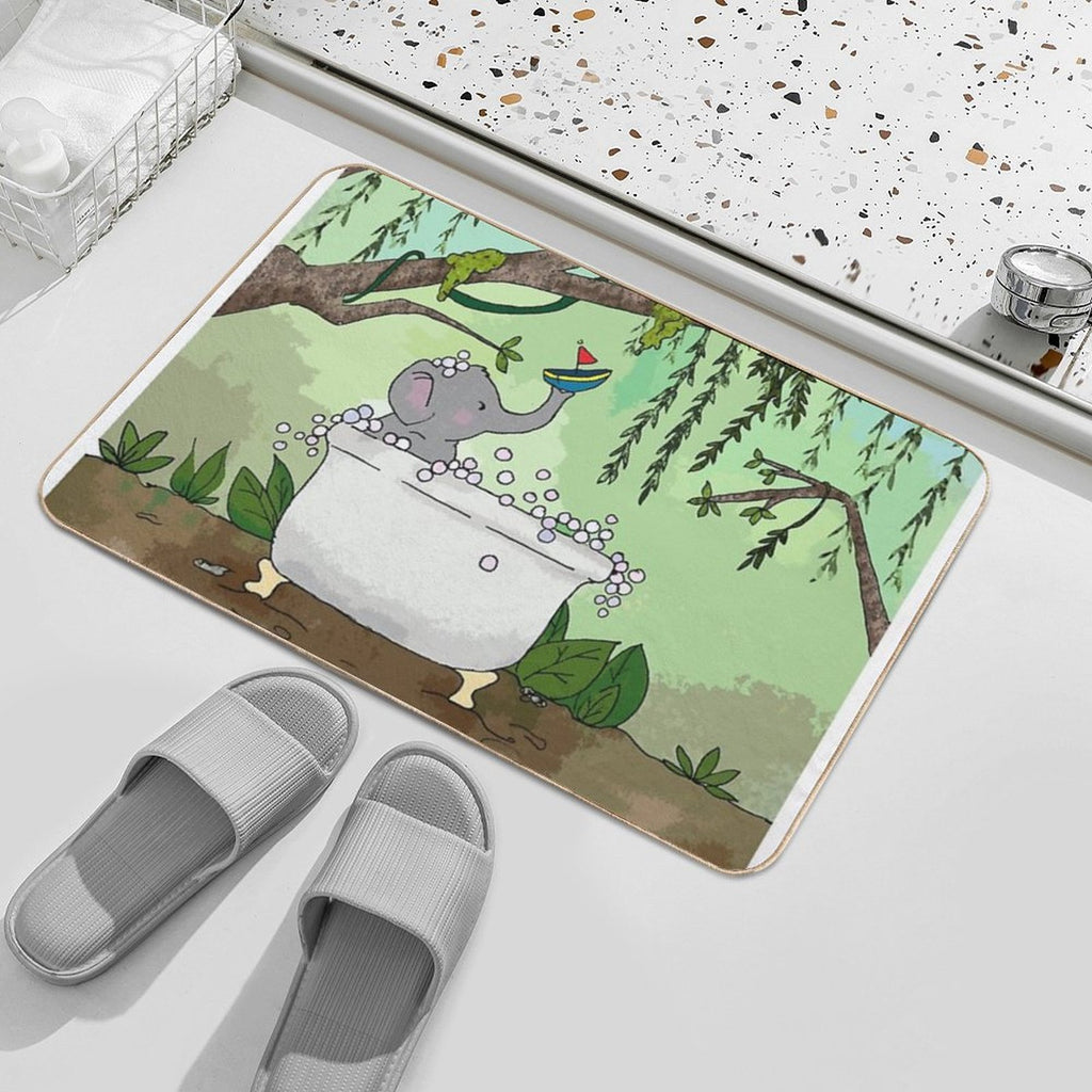 Bath Time !  Long-Lasting Bath Mat