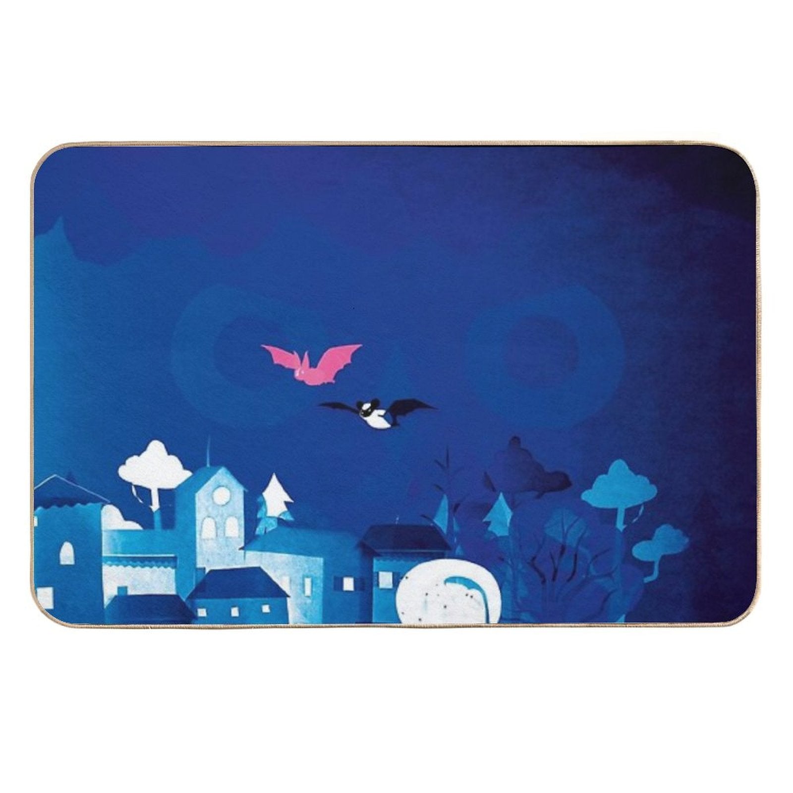 In The Night  Dirt-Trapping Bath Mat