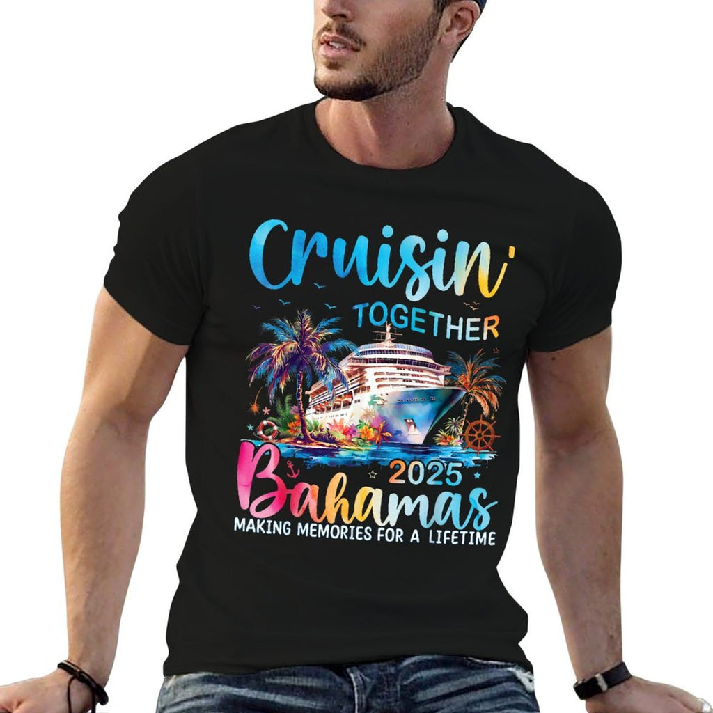 Cruisin Together Bahamas 2025 Family Cruise Bahamas Vacation  Versatile T-Shirt