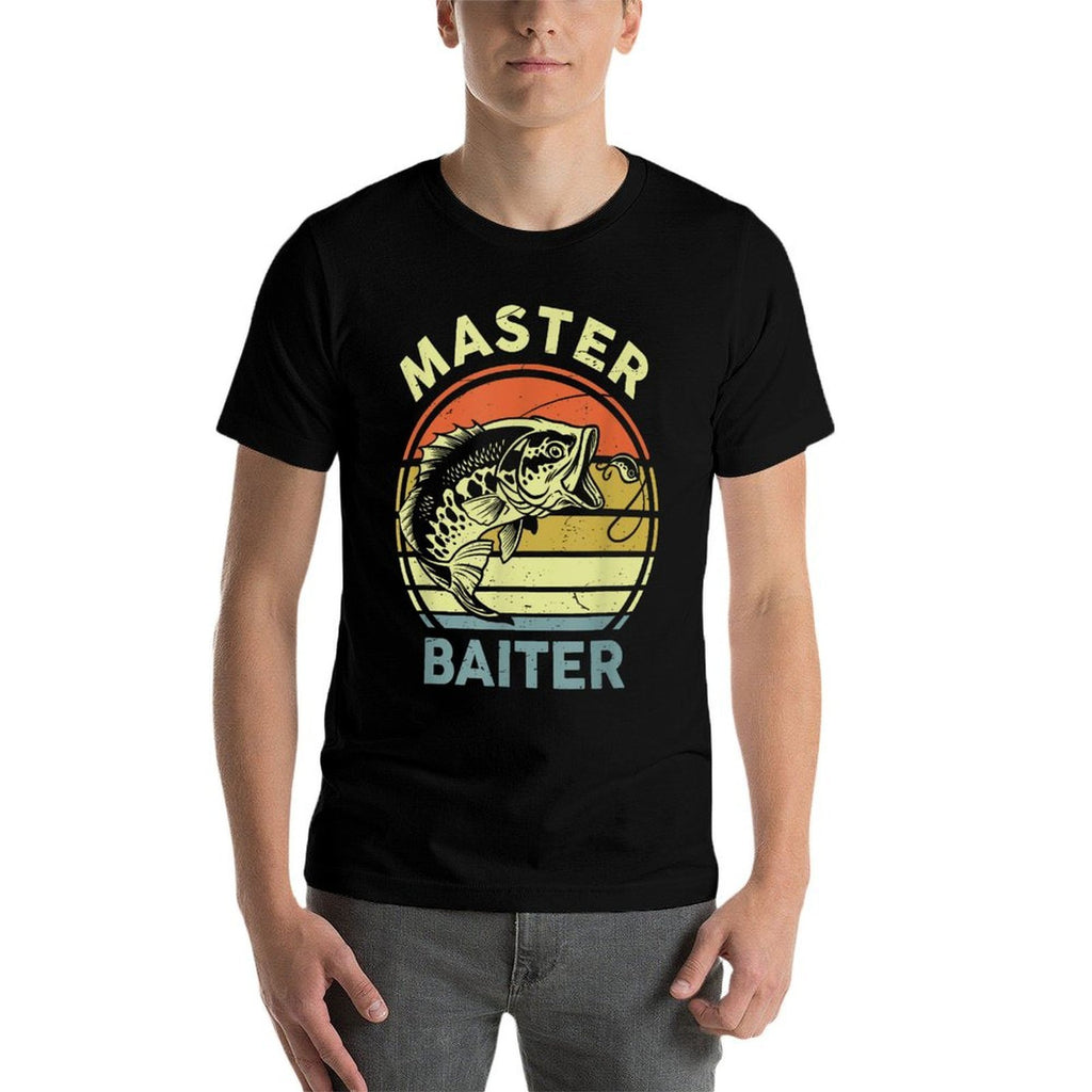 Fishing-Shirt Dad Grandpa Master-Baiter Funny  Odor-resistant T-Shirt