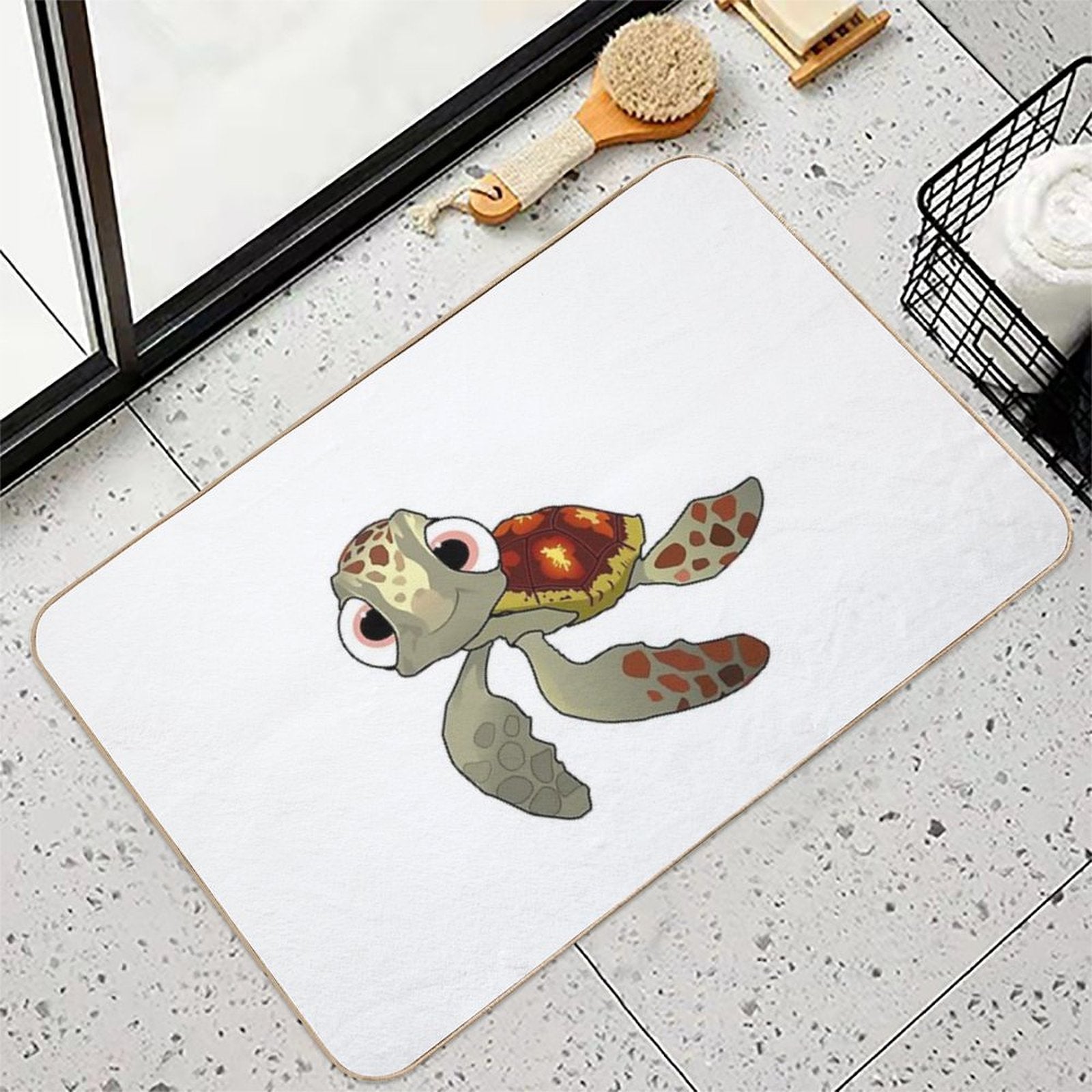 Cute Squirt Finding Nemo  Non-Slip Bath Mat