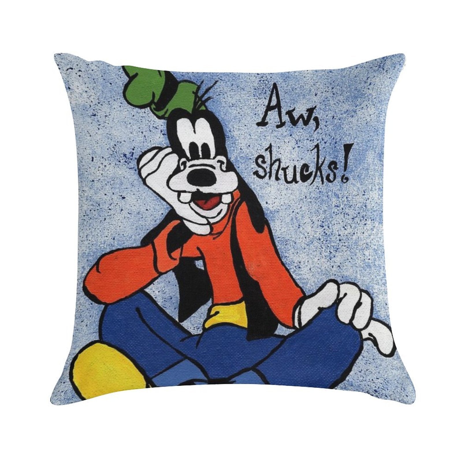 Goofy Painting Soft Easy Maintenance Throw Pillow