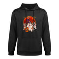 Funny English Bulldog Halloween Costume Dog Lover Gift for Men Women Kids All-Day Comfort Hoodie