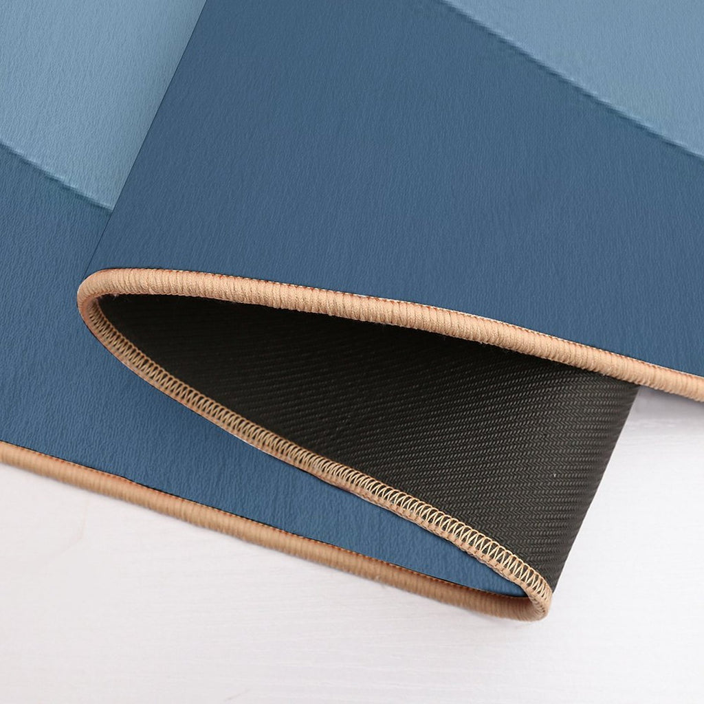 Blue Waves  Repositionable Bath Mat