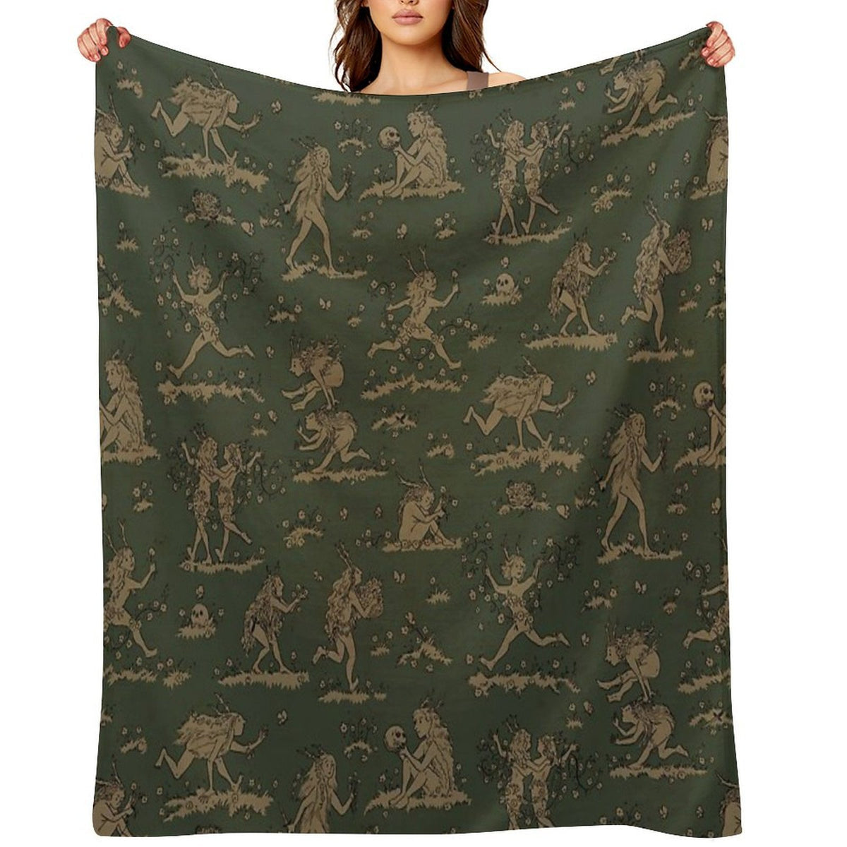Hind Girls Anti-pilling Throw Blanket