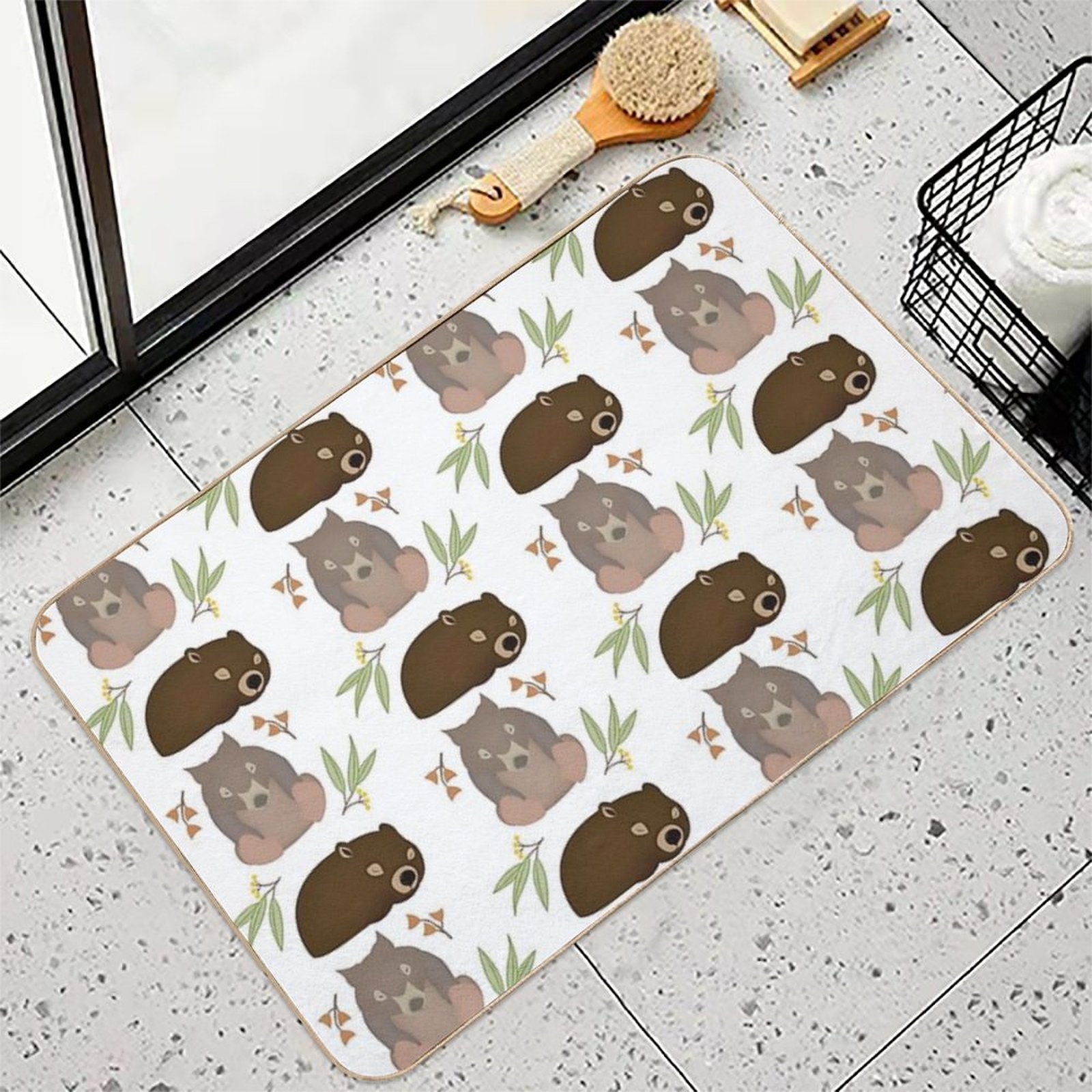 Sleepy Wombats  Toxin-Free Bath Mat