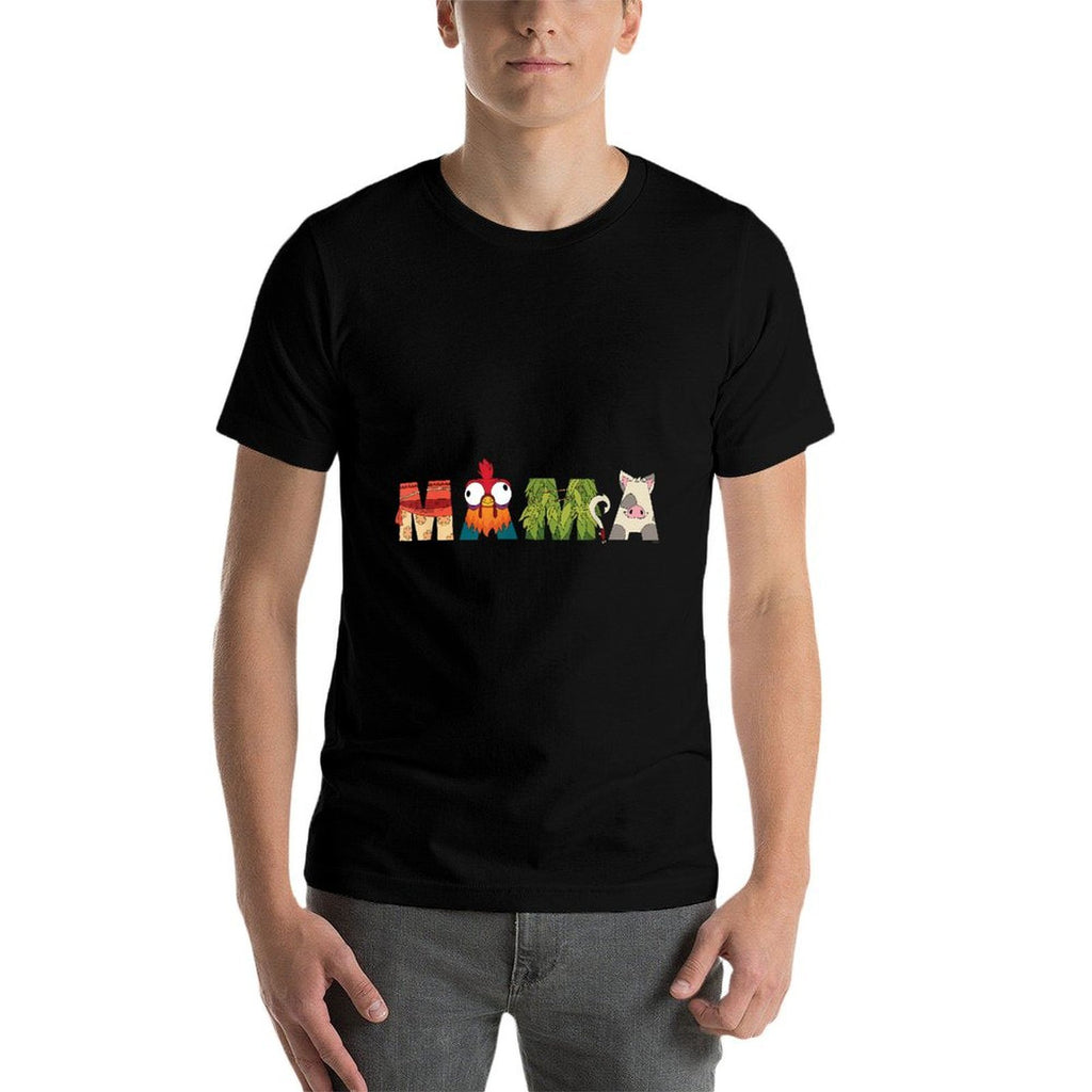 Disney Moana Letters Mama Mothers Day Birthday Gift  Classic T-Shirt