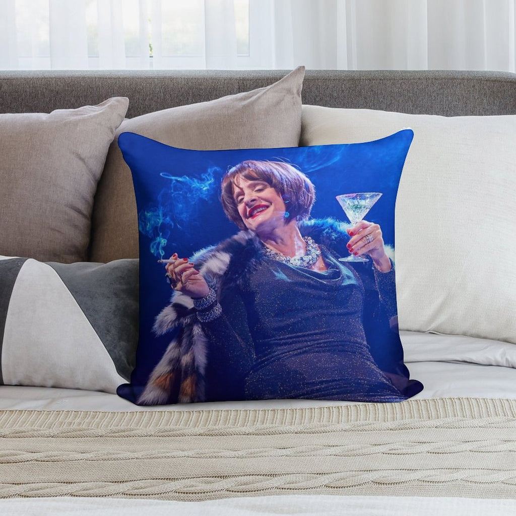 Patti LuPone As Joanne in Company Soft Shrink-Resistant Throw Pillow