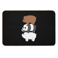 We Bare Bears™ Grizzly, Panda, And Ice Bear  Pet-Safe Bath Mat