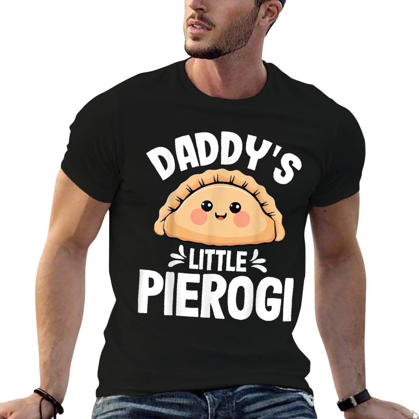 Kids Daddys Little Pierogi - Polish Pierogis Lover Dad  Durable T-Shirt