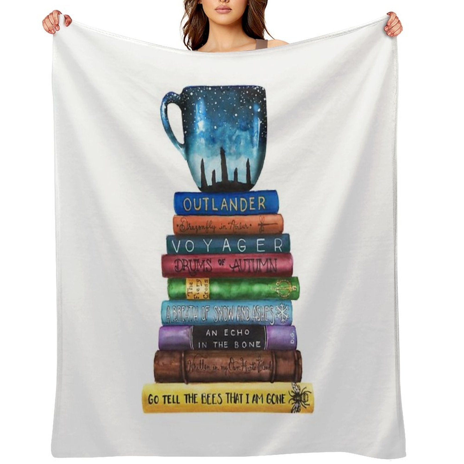 Outlander Lover Gift-ready Throw Blanket