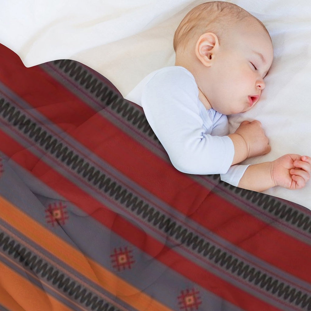 Oriental Kilim Rug 3 Quick-dry Throw Blanket