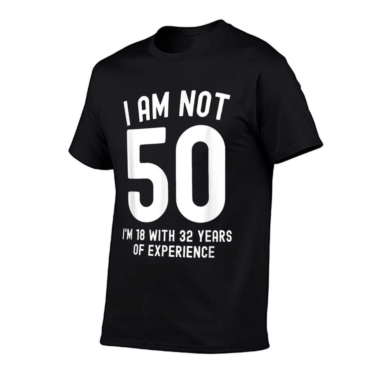 Funny 50th Birthdays Men Women Vintage 50 Year Old  Graphic-printed T-Shirt