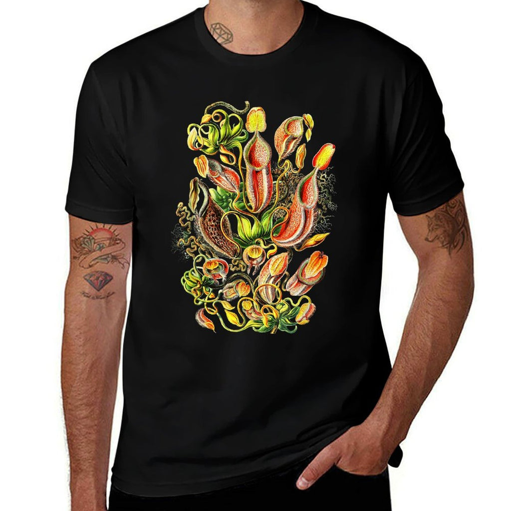 Carnivorous Plant Vintage Botanical Pitcher Plants  Soft T-Shirt