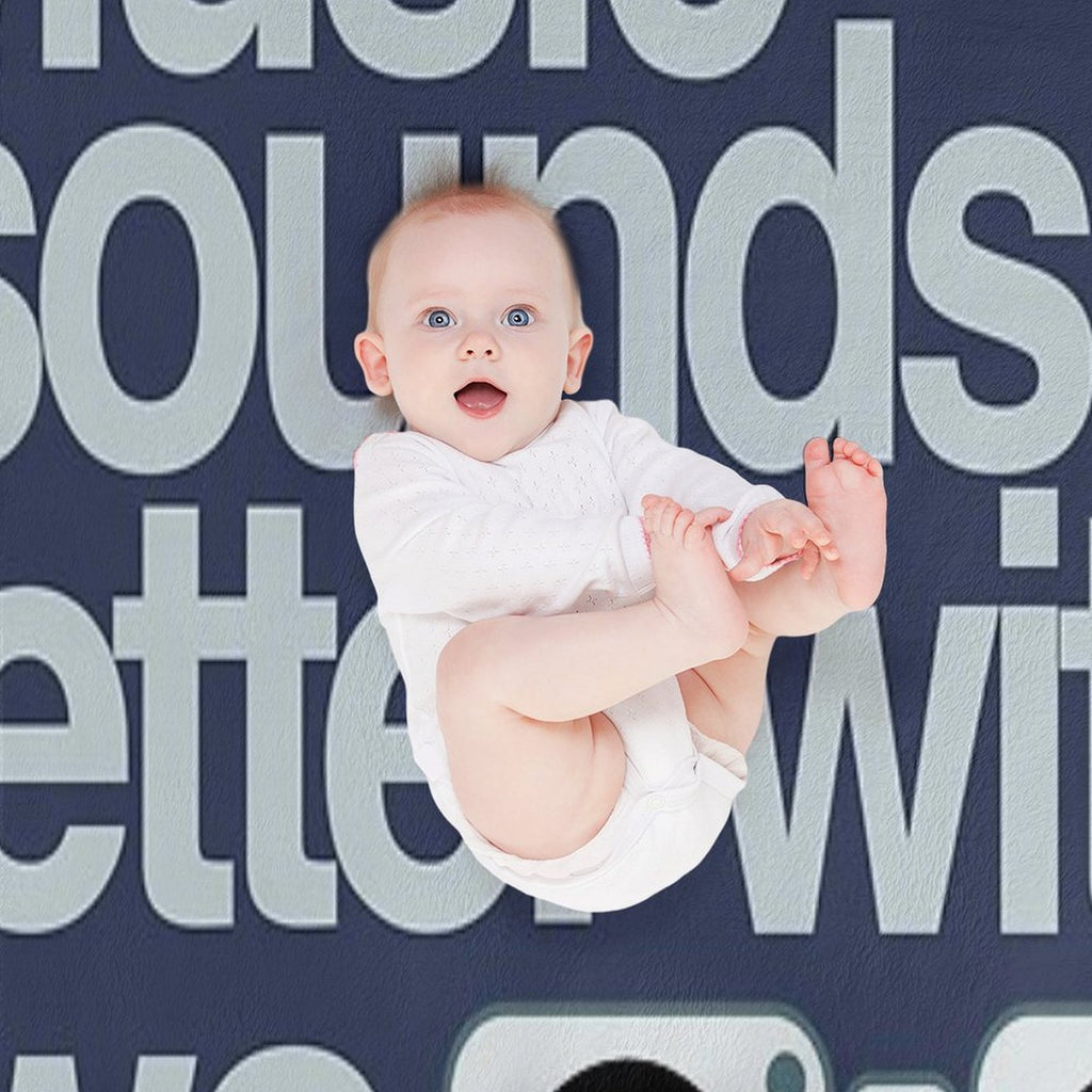 Music Sounds Better With Two Versatility Throw Blanket