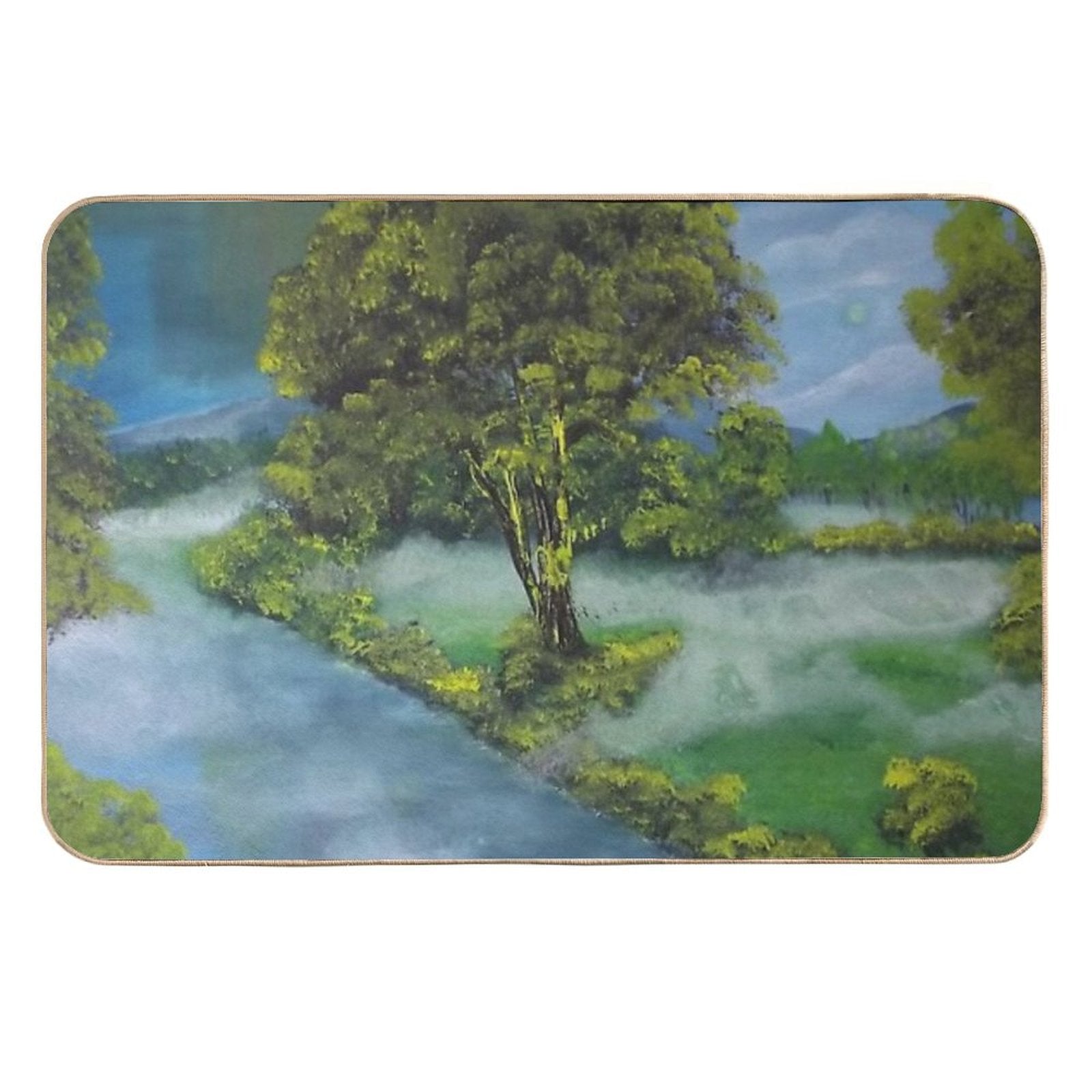The Morning Dew  Non-Slip Bath Mat