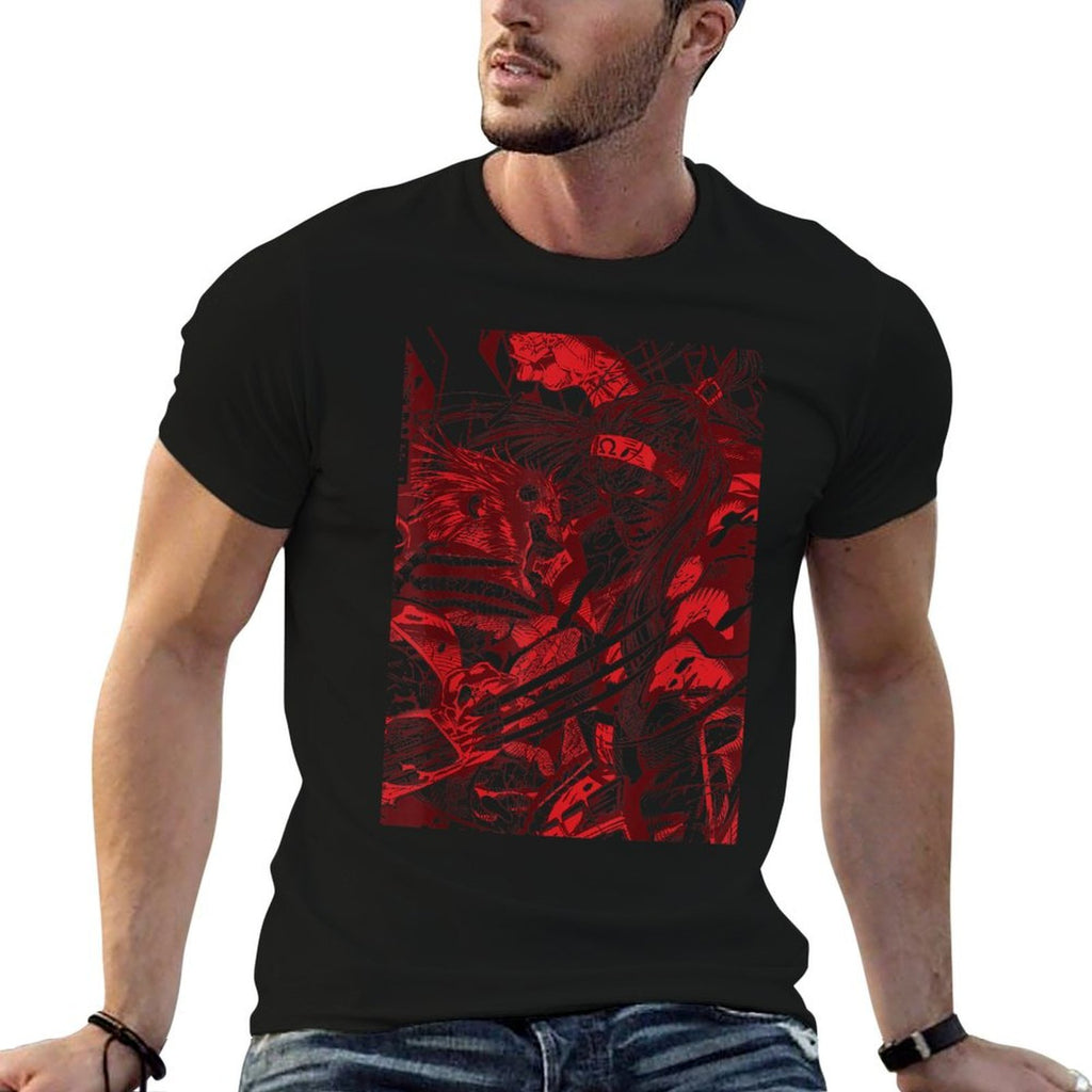 Marvel Omega Red Vs. Wolverine  Cotton T-Shirt