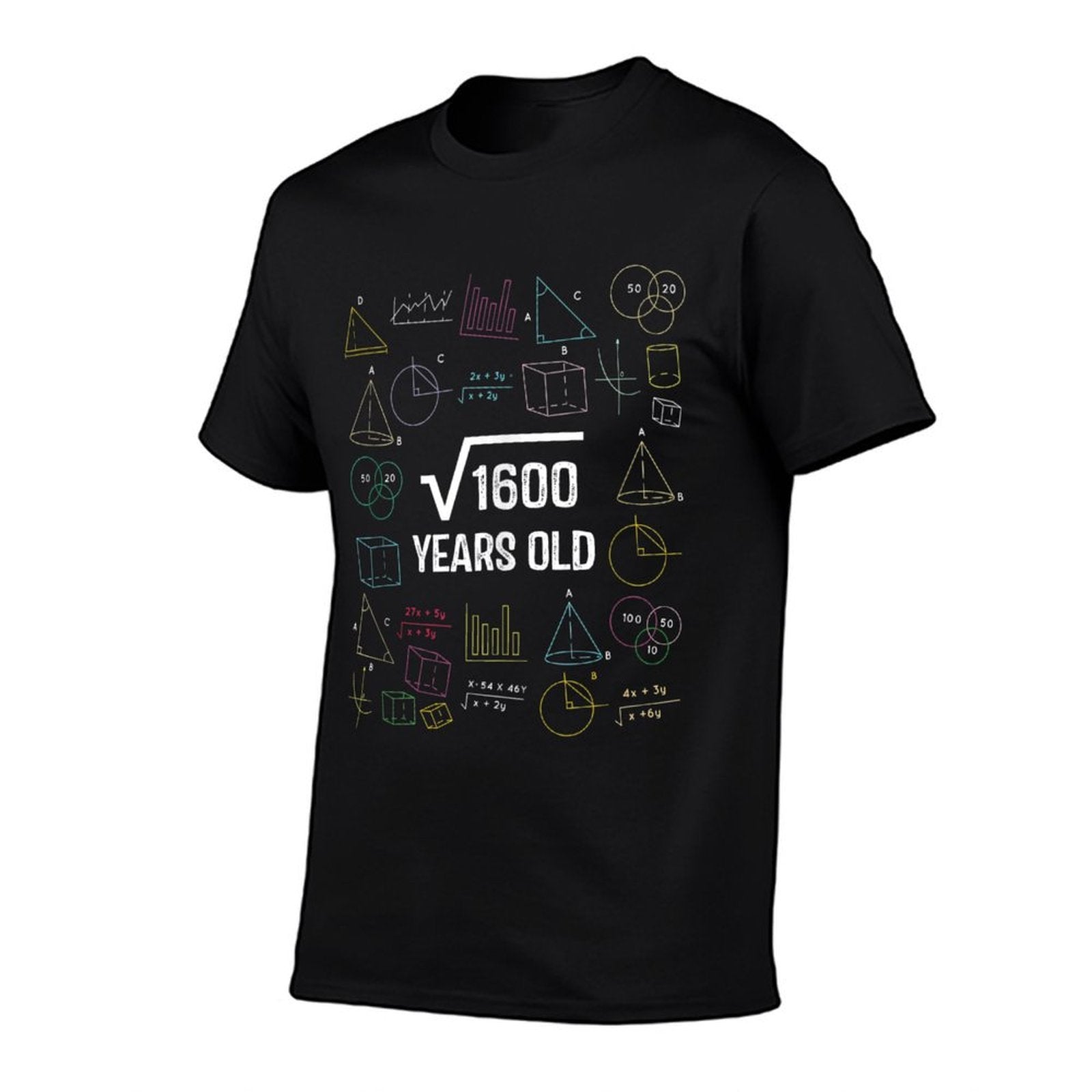 Square Root of 1600 Funny Forty Years Old 40th Birthday Comfortable T-Shirt