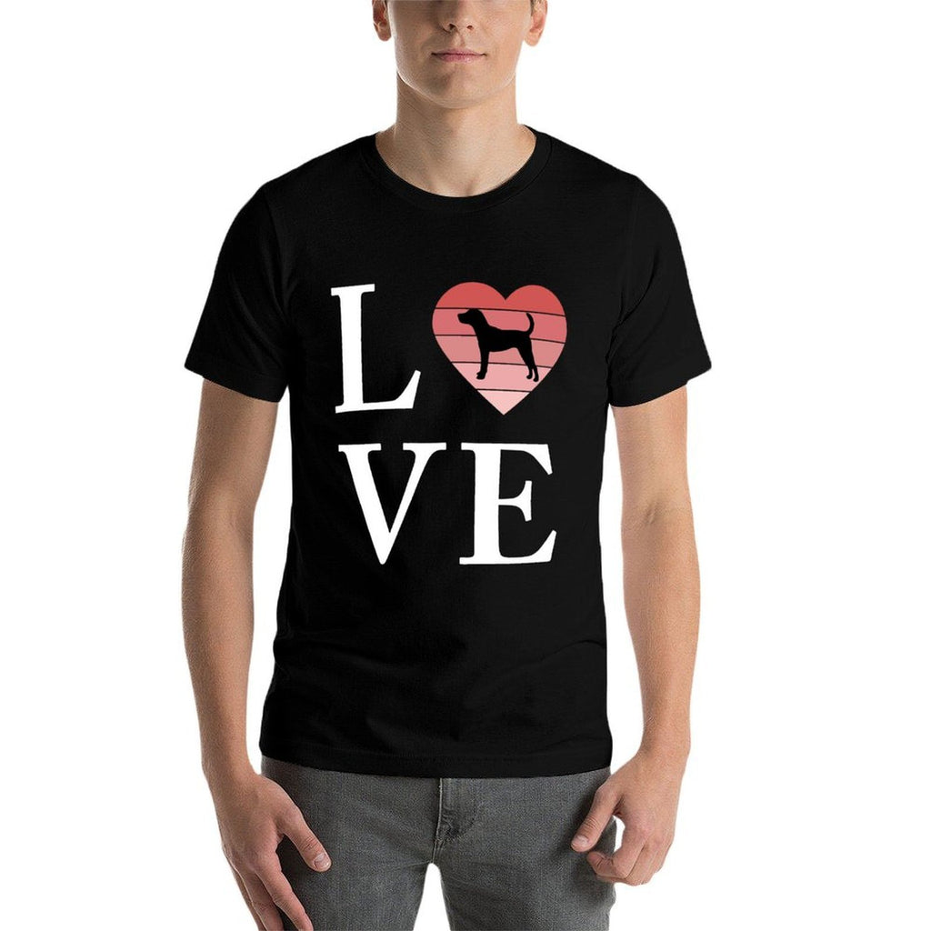 Dog Breed Jack Terrier Word Love Typography Retro  Odor-resistant T-Shirt